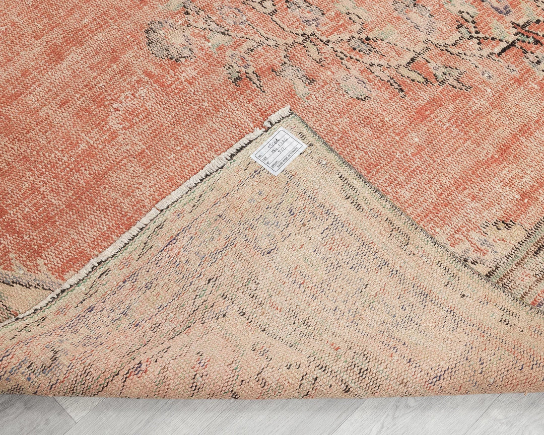 Multicolor Turkish Oushak Rug 6' x 9' 2" Hand-Knotted | No. VR70515