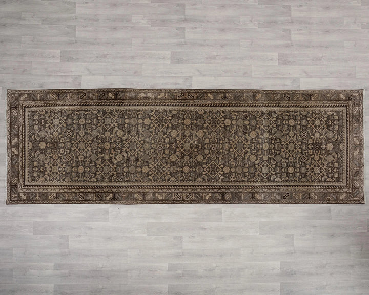 Multicolor Turkish Oushak Rug 3' 8" x 10' 6" Hand-Knotted | No. VR70817