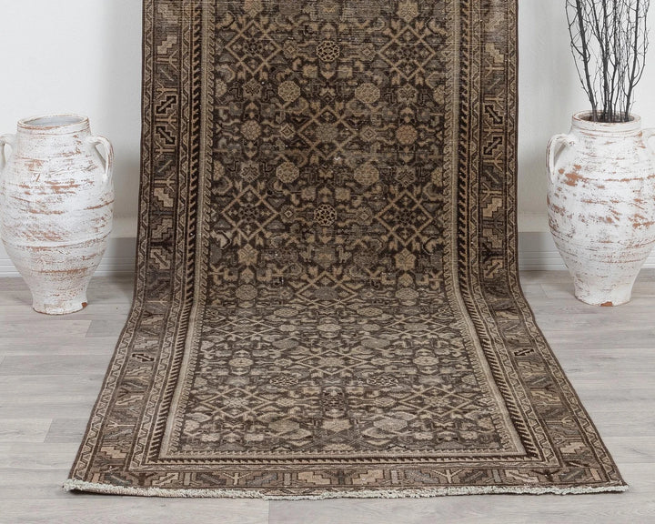 Multicolor Turkish Oushak Rug 3' 8" x 10' 6" Hand-Knotted | No. VR70817
