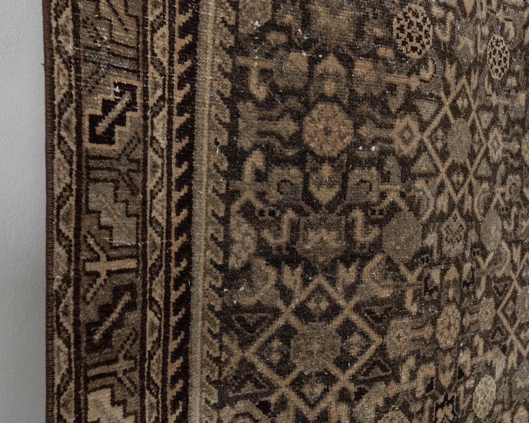 Multicolor Turkish Oushak Rug 3' 8" x 10' 6" Hand-Knotted | No. VR70817