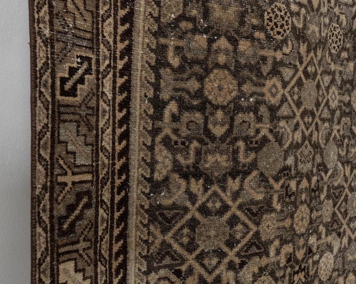 Multicolor Turkish Oushak Rug 3' 8" x 10' 6" Hand-Knotted | No. VR70817