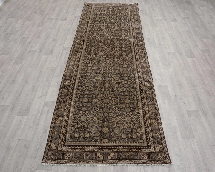 Multicolor Turkish Oushak Rug 3' 8" x 10' 6" Hand-Knotted | No. VR70817