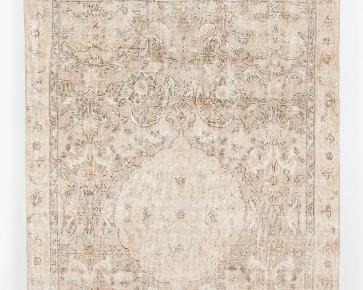 Multicolor Turkish Oushak Rug 5' x 8' Hand-Knotted | No. VR71192