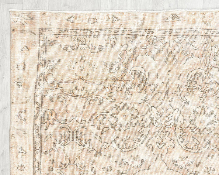 Multicolor Turkish Oushak Rug 5' x 8' Hand-Knotted | No. VR71192