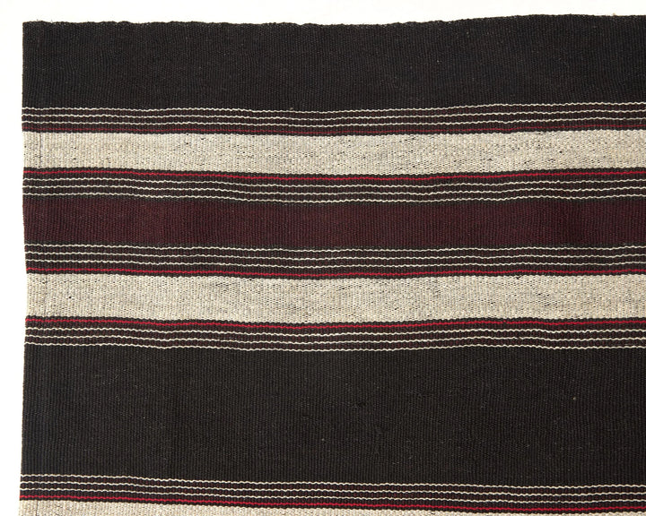 Brown Turkish Kilim Rug 7' 1" x 11' 8" Flat-Weave | No. VR71272