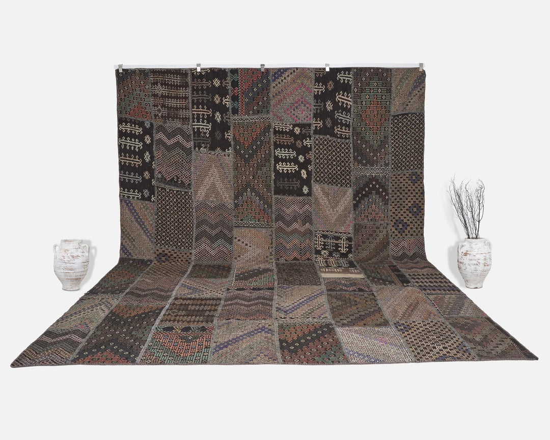 Rust Kilim Rug 10' 2" x 13' 5" | No. VR71335