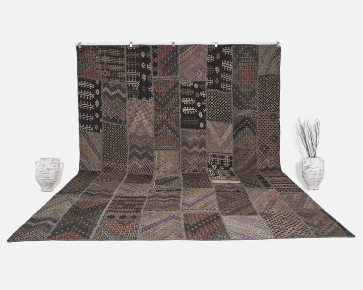 Rust Kilim Rug 10' 2" x 13' 5" | No. VR71335