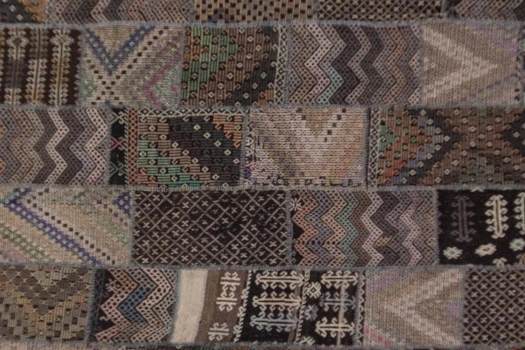 Rust Turkish Kilim Rug 10' 2" x 13' 5" Flat-Weave | No. VR71335