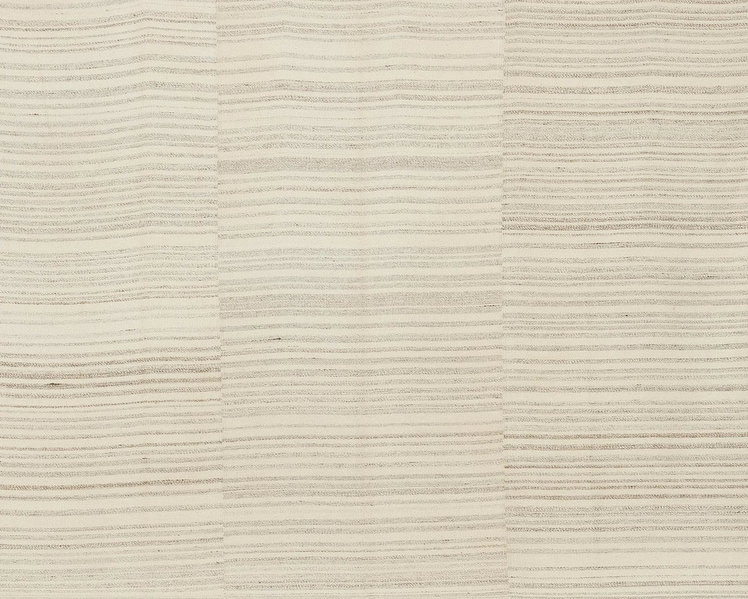 Beige Turkish Kilim Rug 9' 4" x 13' 5" Flat-Weave | No. VR71404