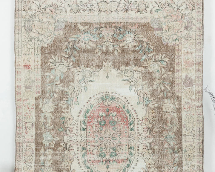 Multicolor Turkish Oushak Rug 6' x 9' 6" Hand-Knotted | No. VR71462