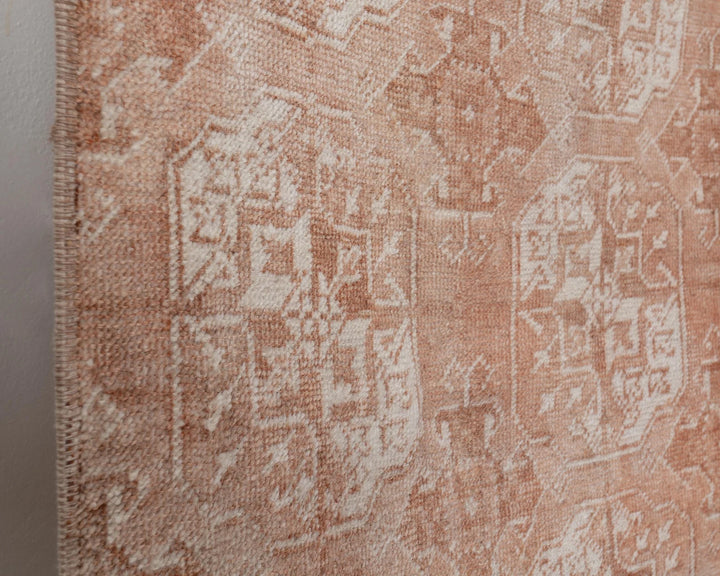 Beige Turkish Oushak Rug 2'10" x 11'8" Hand-Knotted | No. VR71728