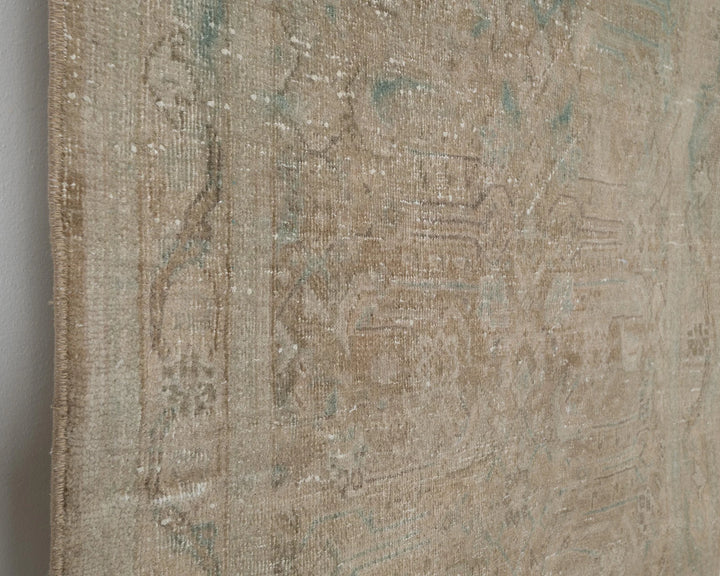 Beige Runner Rug 3' 8" x 11' 1" | No. VR71907