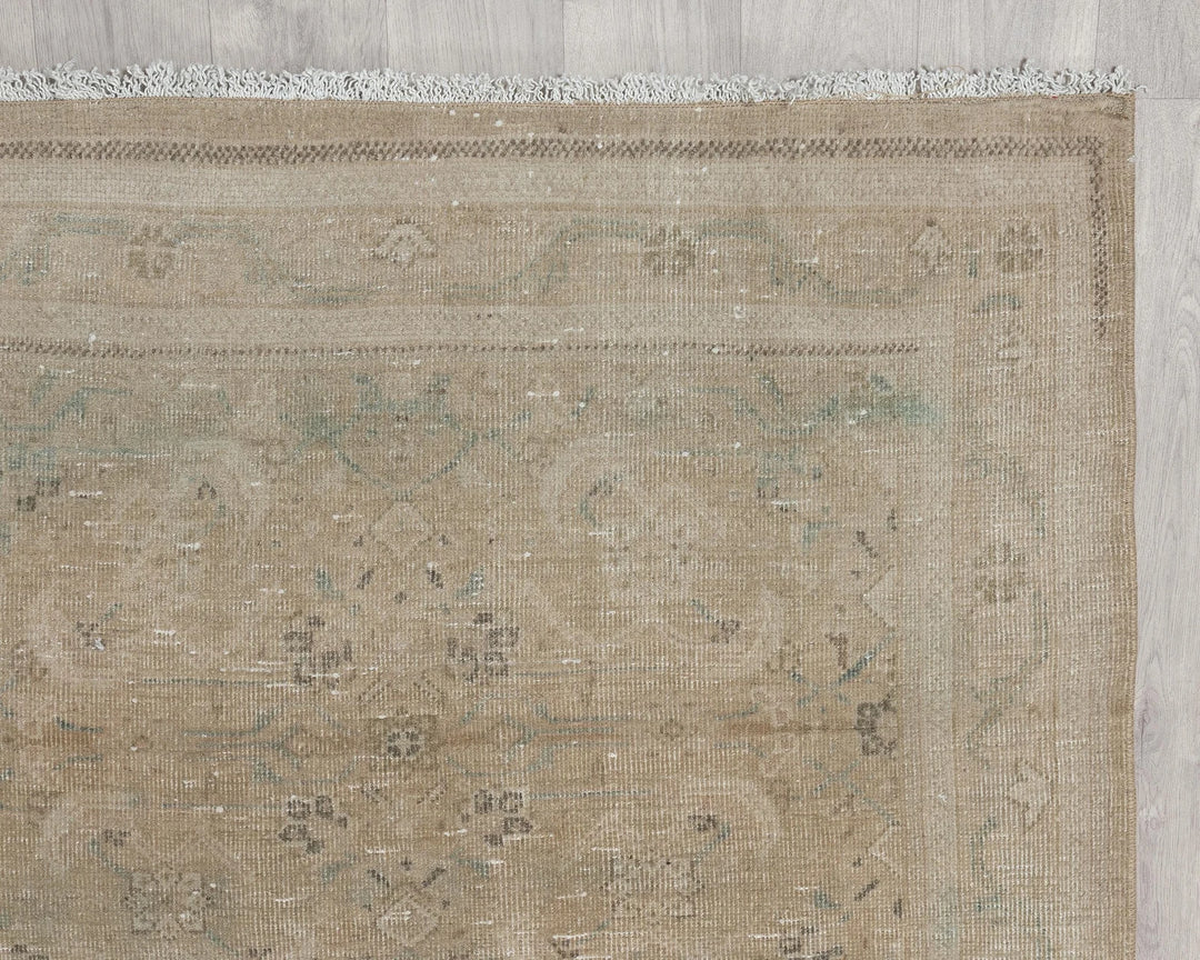Beige Runner Rug 3' 8" x 11' 1" | No. VR71907