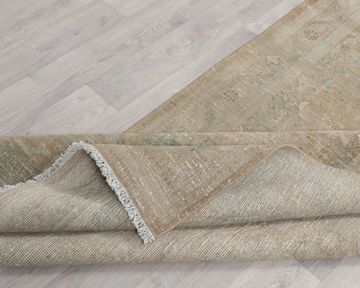Beige Runner Rug 3' 8" x 11' 1" | No. VR71907