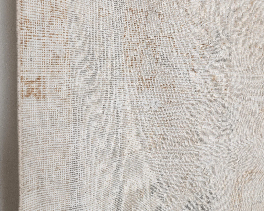 Beige Turkish Oushak Rug 8' 4" x 11' 6" Hand-Knotted | No. VR71909