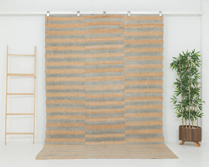 Multicolor Turkish Kilim Rug 5' 11" x 9' 2" Flat-Weave | No. VR72185