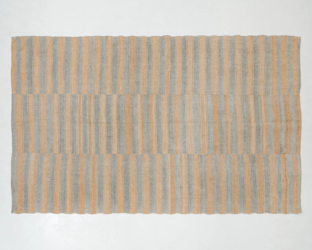 Multicolor Turkish Kilim Rug 5' 11" x 9' 2" Flat-Weave | No. VR72185