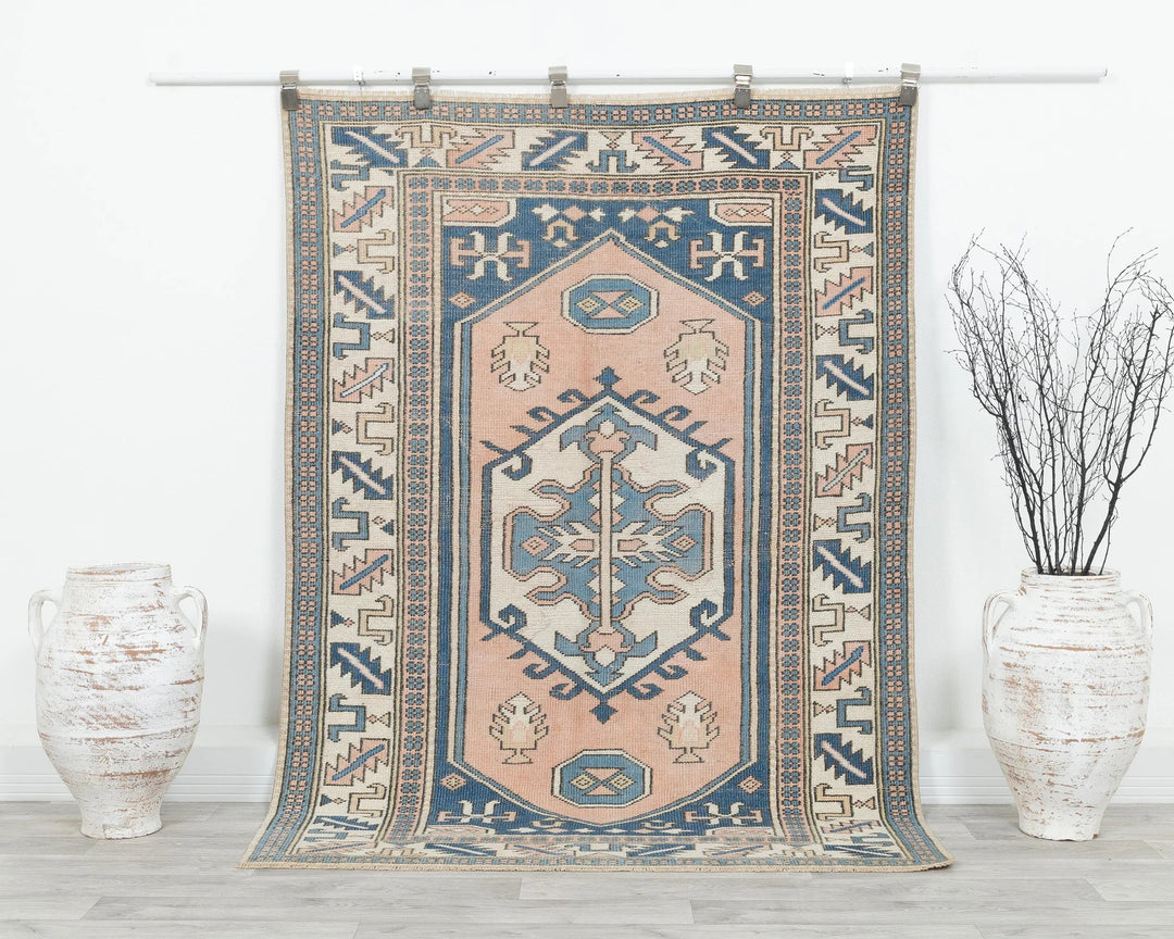 Oushak Rug 4' 4" x 6' 5" | No. VR72212