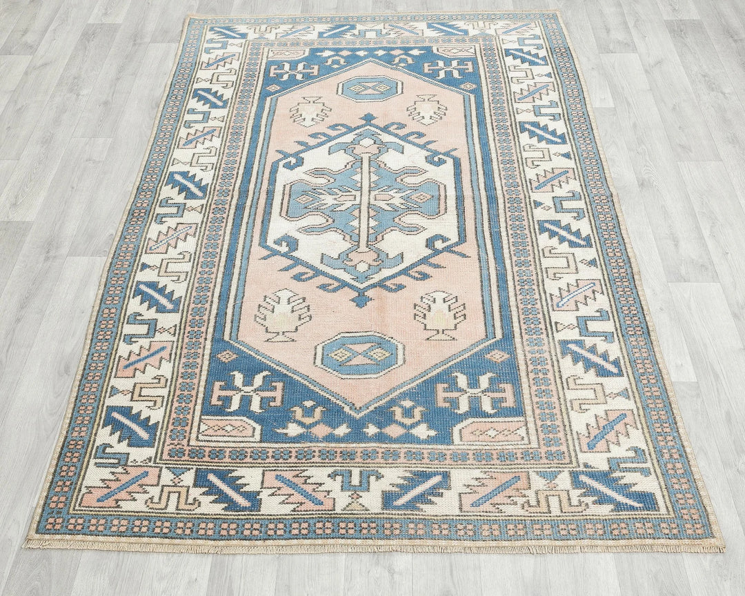 Oushak Rug 4' 4" x 6' 5" | No. VR72212