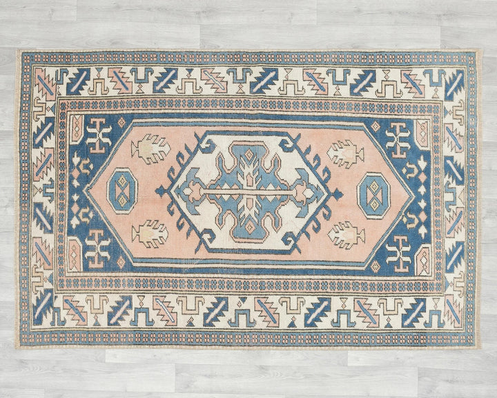 Oushak Rug 4' 4" x 6' 5" | No. VR72212