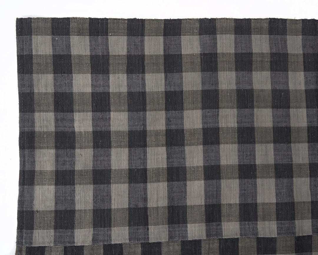 Multicolor Turkish Kilim Rug 5' 7" x 9' 6" Flat-Weave field