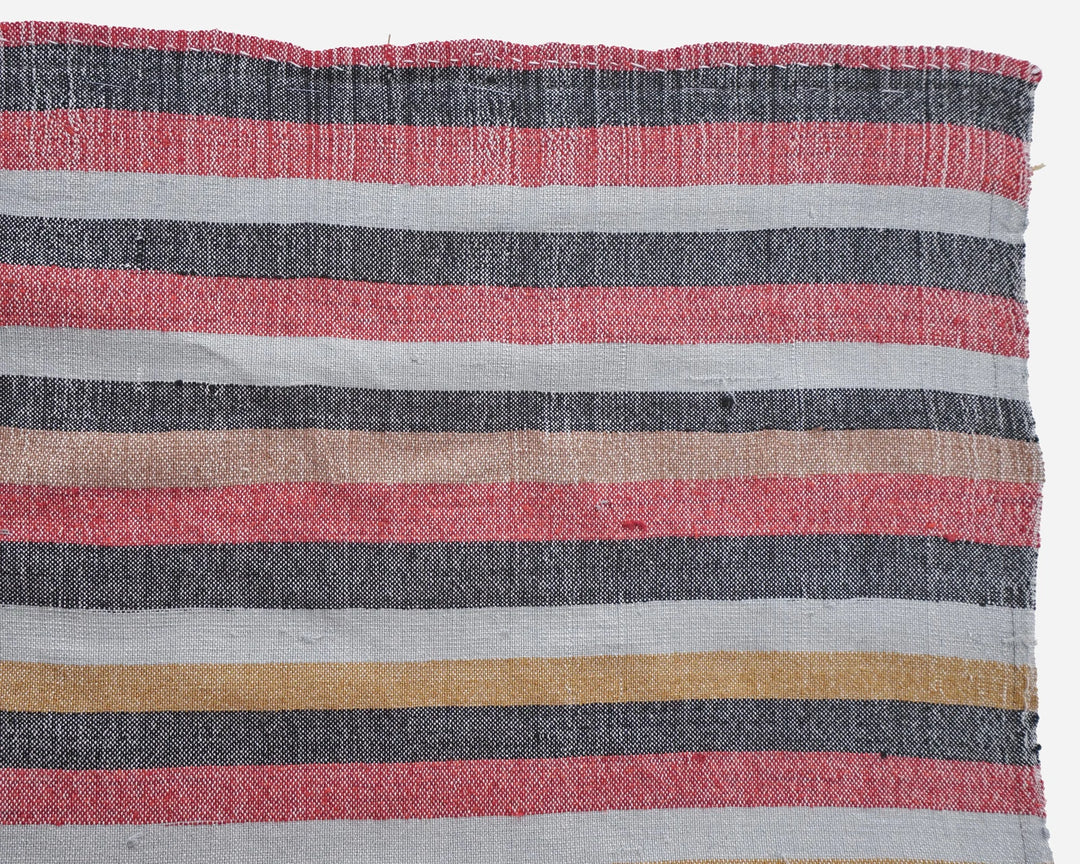 Multicolor Turkish Kilim Rug 6'7" x 8'2" Flat-Weave | No. VR72440