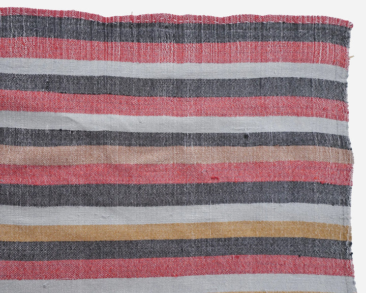 Multicolor Turkish Kilim Rug 6'7" x 8'2" Flat-Weave | No. VR72440