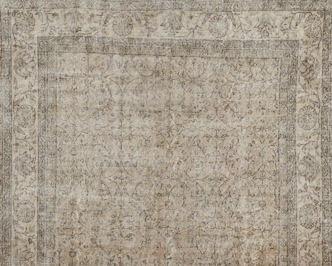 Multicolor Turkish Oushak Rug 6' 5" x 10' Hand-Knotted | No. VR72508