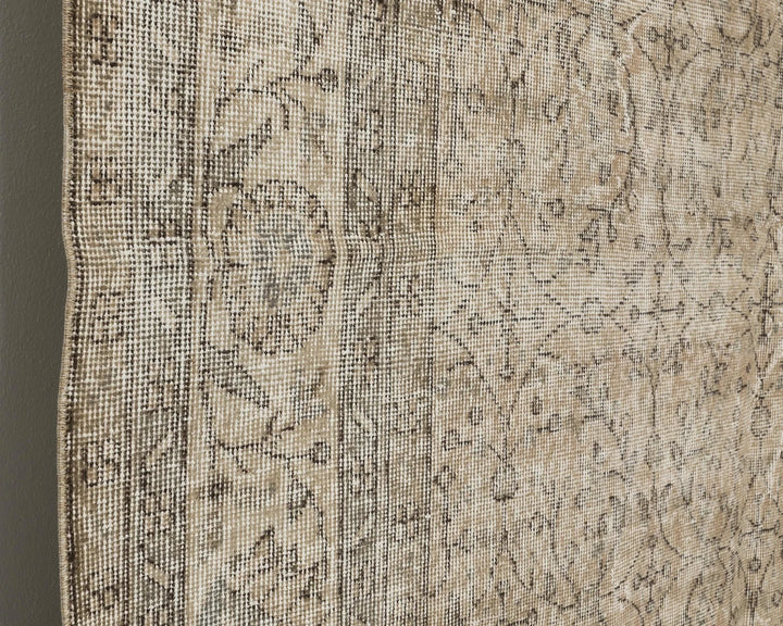 Multicolor Turkish Oushak Rug 6' 5" x 10' Hand-Knotted | No. VR72508