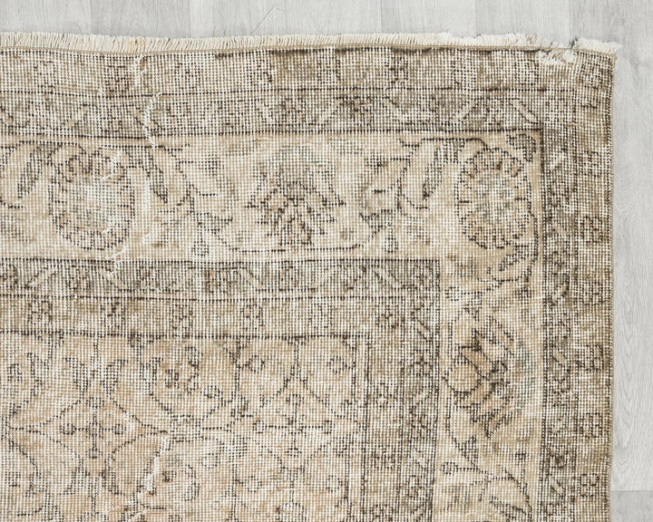 Multicolor Turkish Oushak Rug 6' 5" x 10' Hand-Knotted | No. VR72508