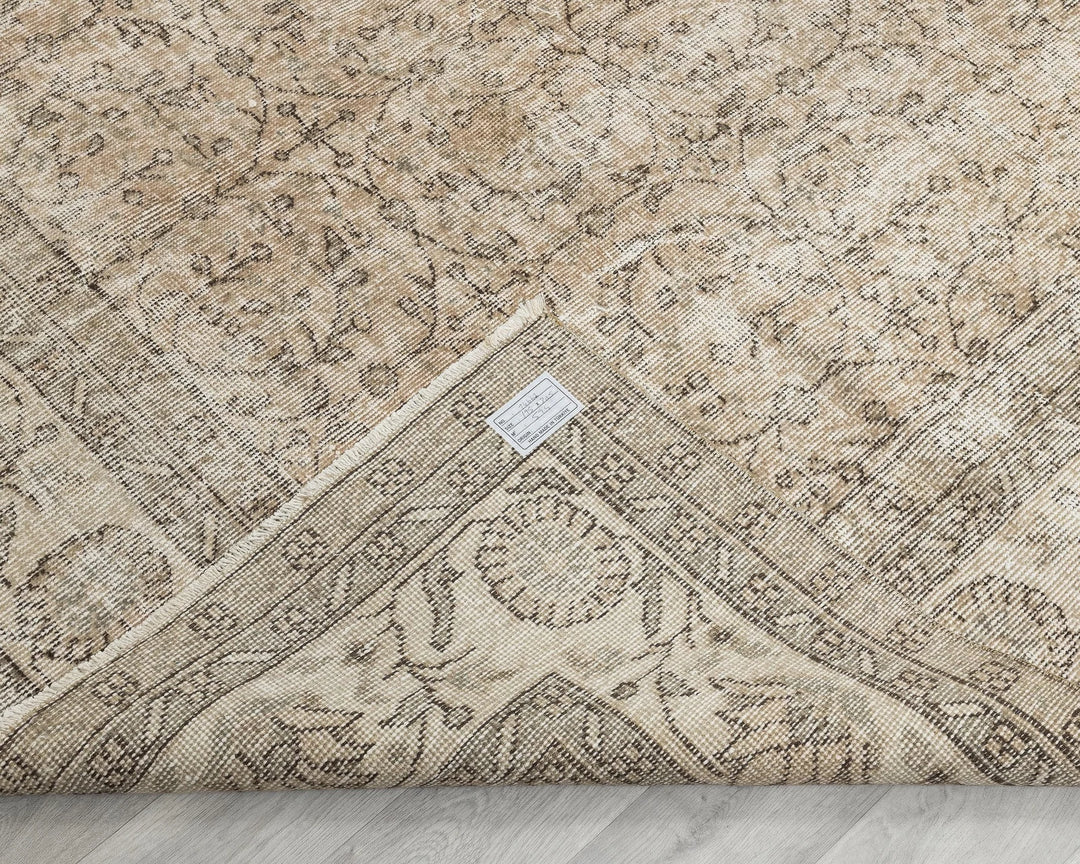 Multicolor Turkish Oushak Rug 6' 5" x 10' Hand-Knotted | No. VR72508