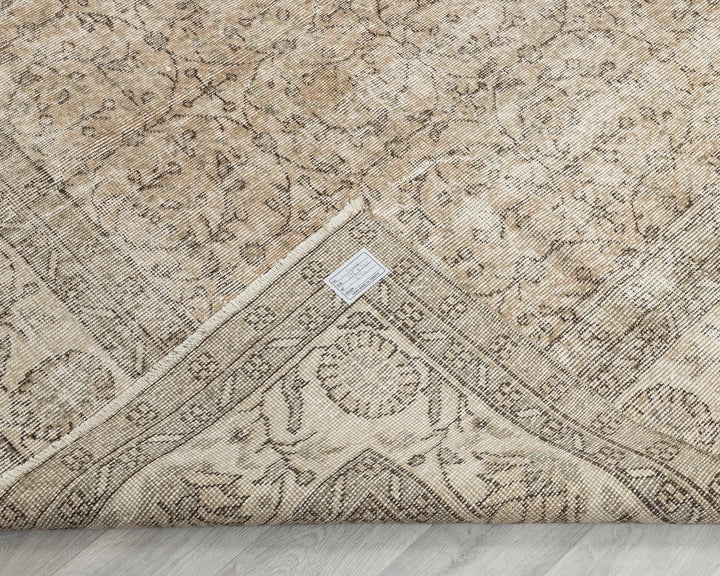 Multicolor Turkish Oushak Rug 6' 5" x 10' Hand-Knotted | No. VR72508