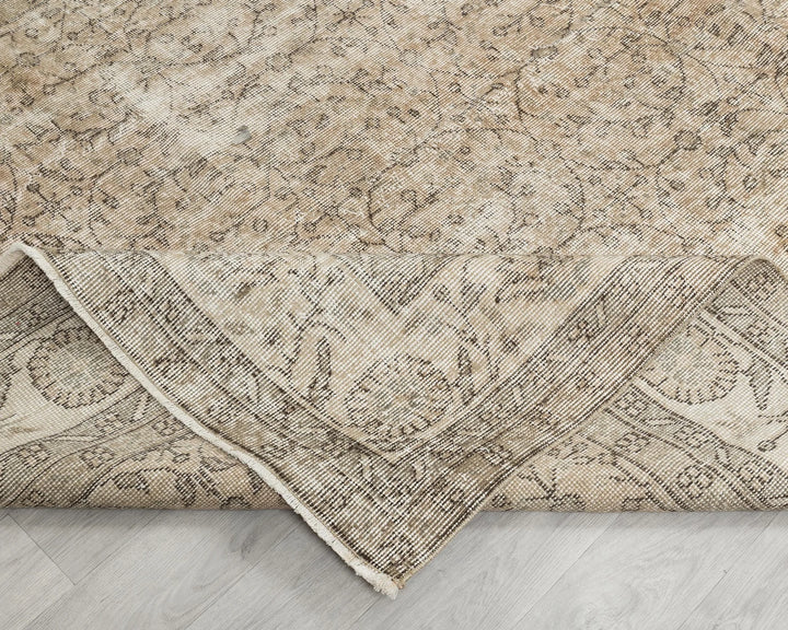 Multicolor Turkish Oushak Rug 6' 5" x 10' Hand-Knotted | No. VR72508