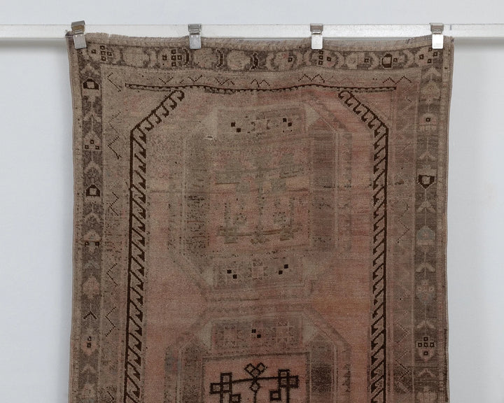 Brown Runner Rug 4' x 12' | No. VR61154