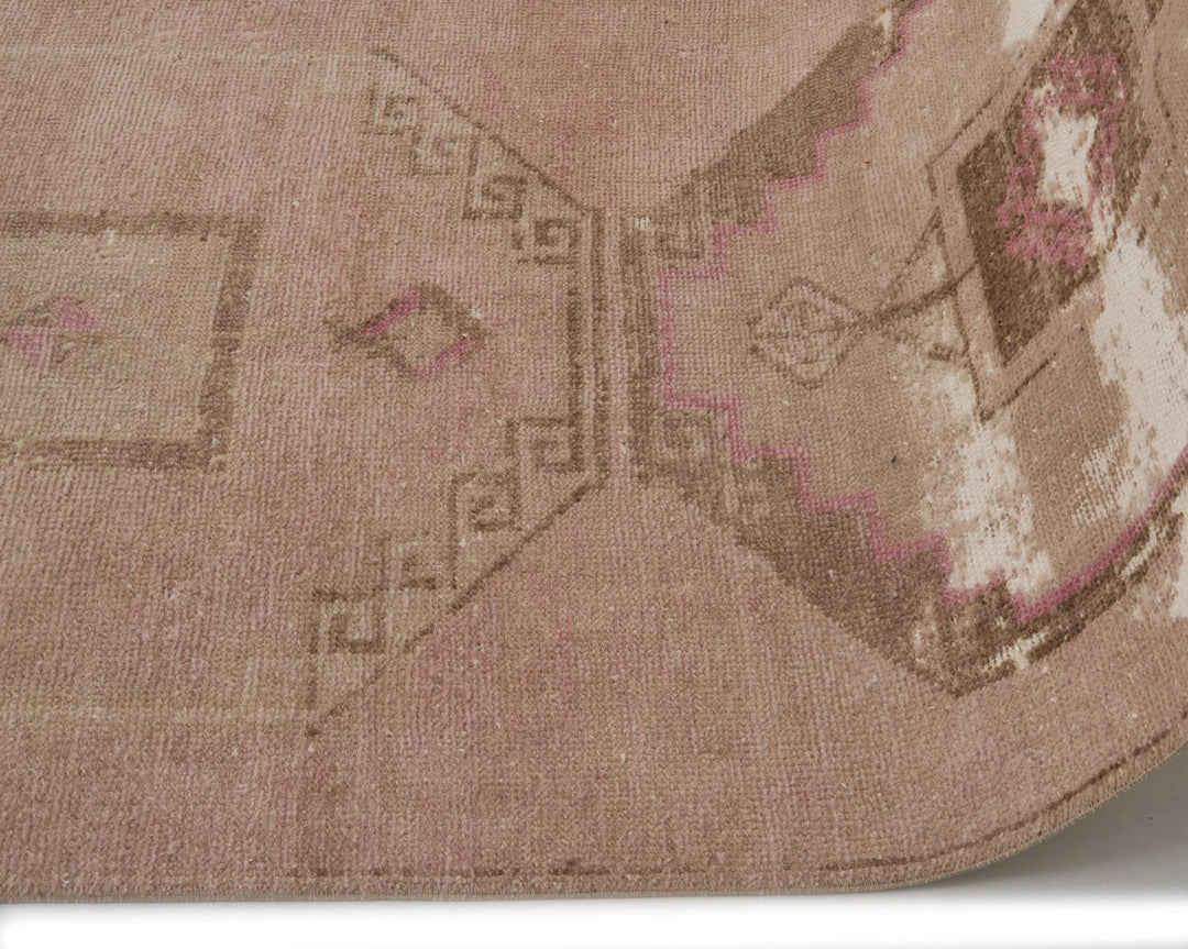 Multicolor Turkish Oushak Rug 2'11" x 12'4" Hand-Knotted | No. VR72513