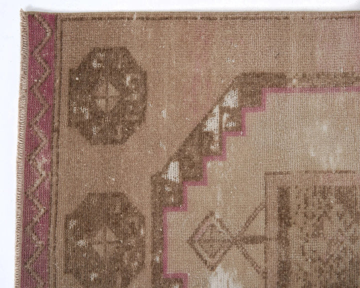 Multicolor Turkish Oushak Rug 2'11" x 12'4" Hand-Knotted | No. VR72513