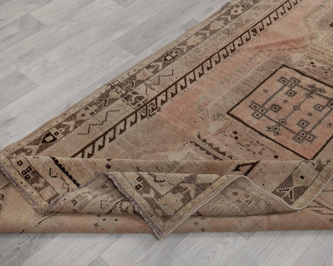 Brown Runner Rug 4' x 12' | No. VR61154