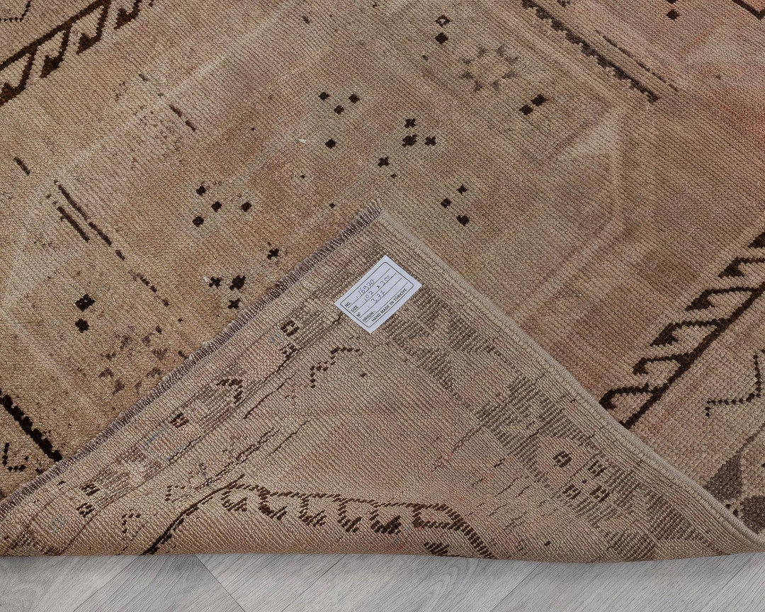 Brown Runner Rug 4' x 12' | No. VR61154