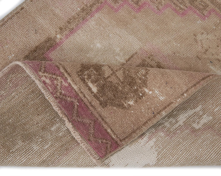 Multicolor Turkish Oushak Rug 2'11" x 12'4" Hand-Knotted | No. VR72513