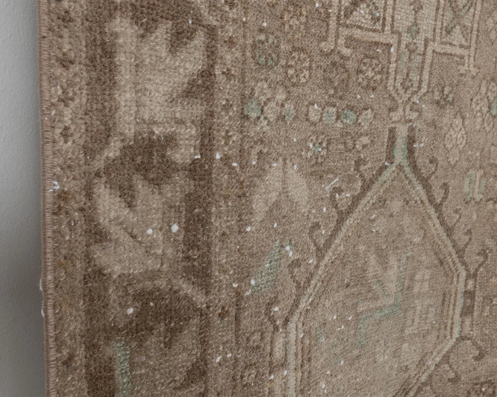 Multicolor Turkish Oushak Rug 3' x 10' 4" Hand-Knotted | No. VR72566