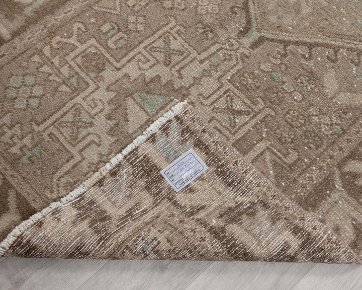Multicolor Turkish Oushak Rug 3' x 10' 4" Hand-Knotted | No. VR72566