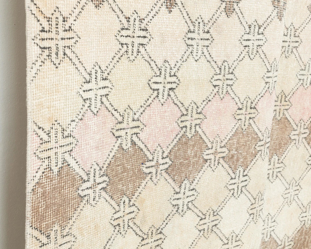 Multicolor Turkish Oushak Rug 4' 8" x 10' Hand-Knotted | No. VR72839