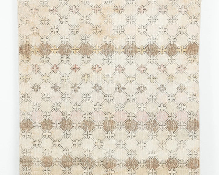Multicolor Turkish Oushak Rug 4' 8" x 10' Hand-Knotted | No. VR72839