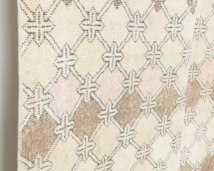 Multicolor Turkish Oushak Rug 4' 8" x 10' Hand-Knotted | No. VR72839