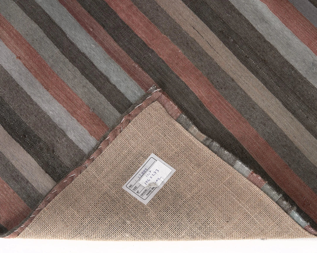 Multicolor Turkish Kilim Rug 6' x 9' Flat-Weave | No. VR73170
