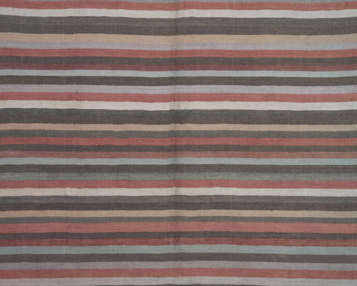 Multicolor Turkish Kilim Rug 6' x 9' Flat-Weave | No. VR73170