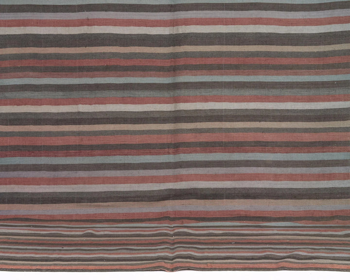 Multicolor Turkish Kilim Rug 6' x 9' Flat-Weave | No. VR73170