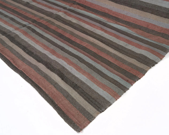 Multicolor Turkish Kilim Rug 6' x 9' Flat-Weave | No. VR73170