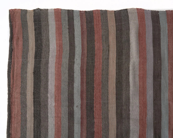 Multicolor Turkish Kilim Rug 6' x 9' Flat-Weave | No. VR73170