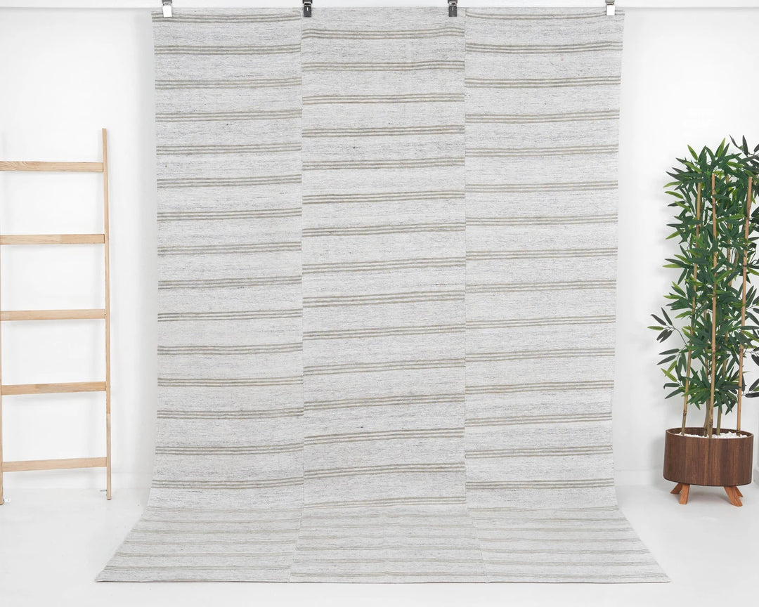 Multicolor Turkish Kilim Rug 6' 2" x 9' 4" Flat-Weave | No. VR73205